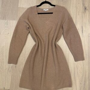 Madewell V-Neck Sweater Dress